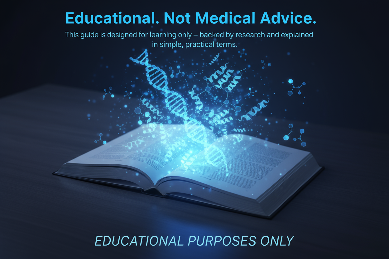 Peptides Guide - Educational Disclaimer